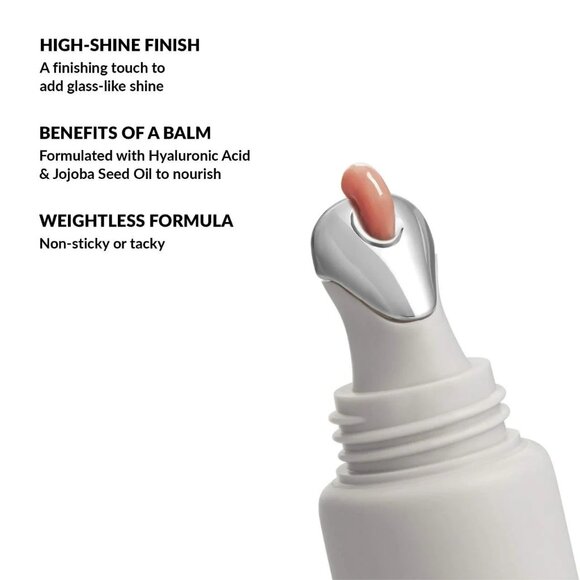 NEW REFY Lip Gloss with Hyaluronic Acid Oat - light warm nude /100%AUTHENTIC - Picture 4 of 5